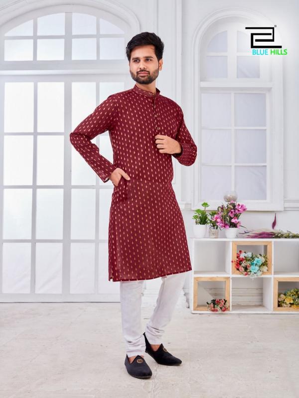 Blue Hills Mens Fancy Designer Kurta Collection